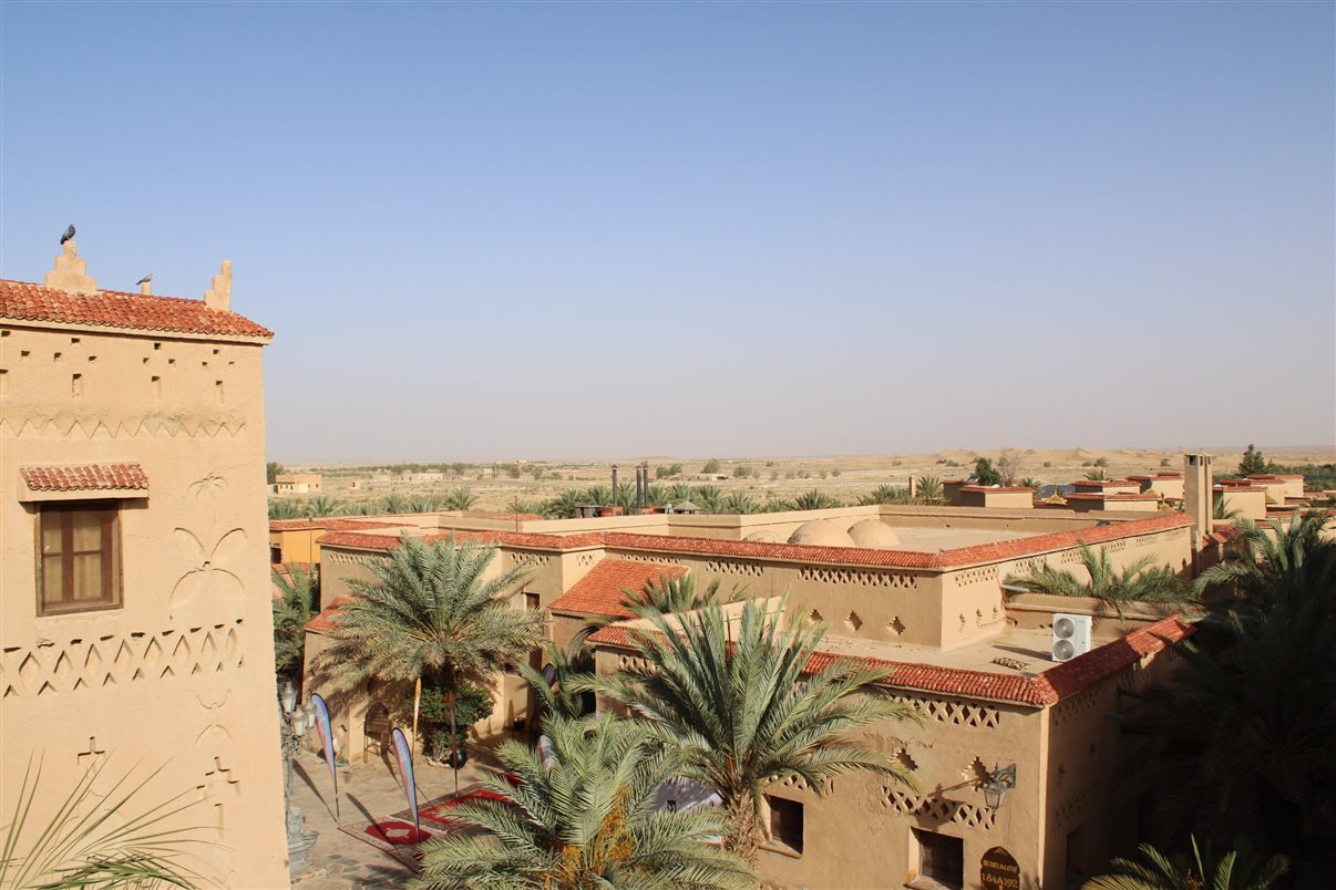 Detalhes da arquitetura do hotel