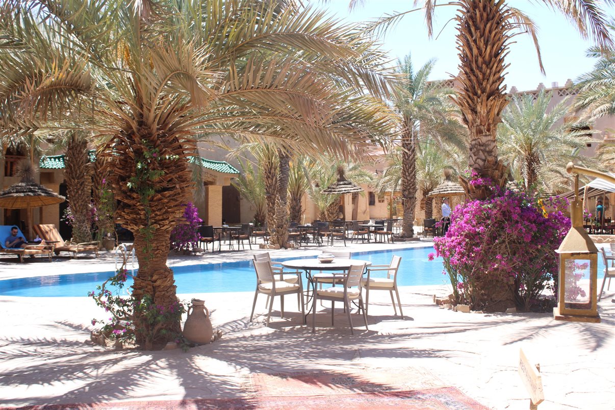 Detalhes da arquitetura do hotel