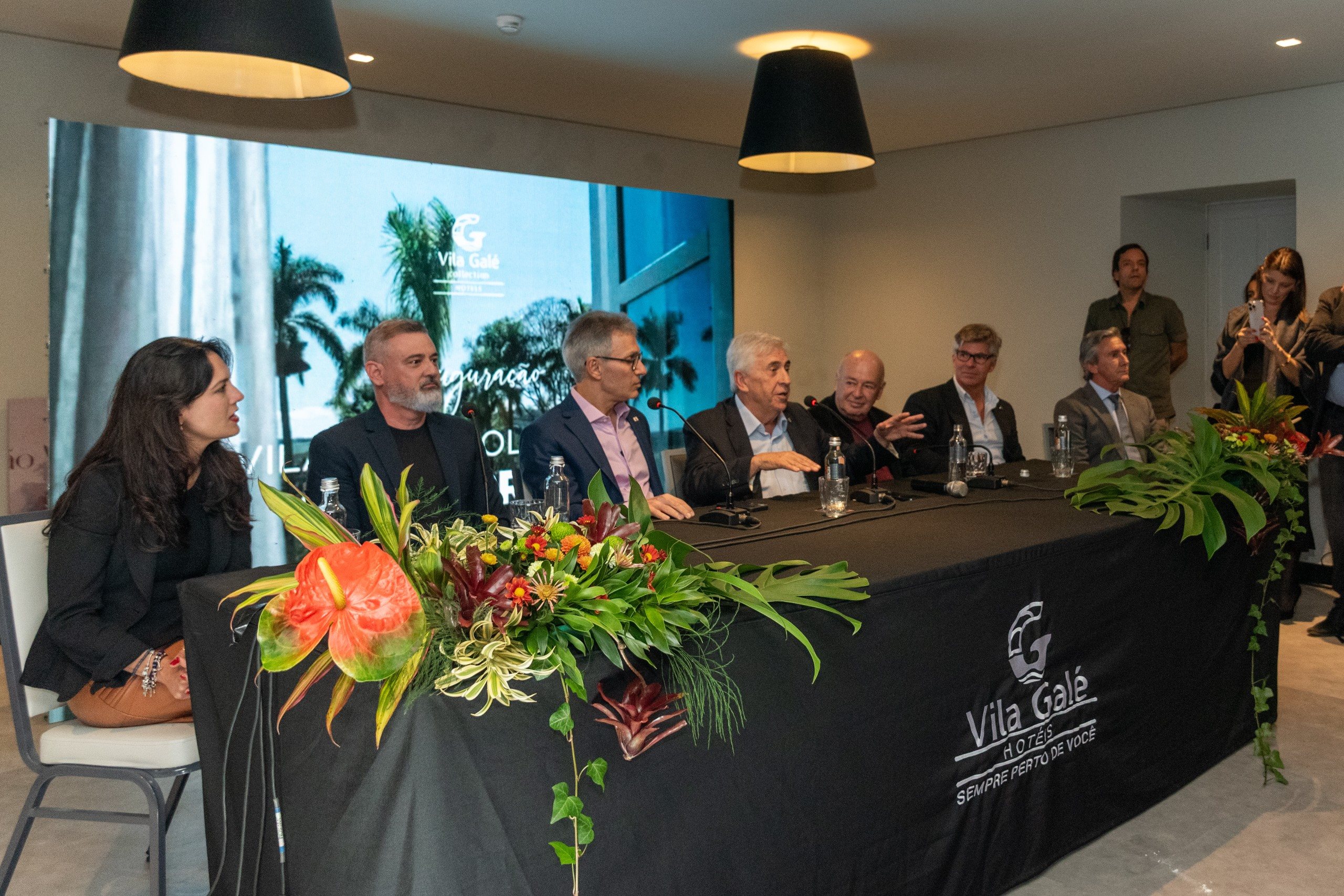Coletiva de imprensa que anunciou as novidades