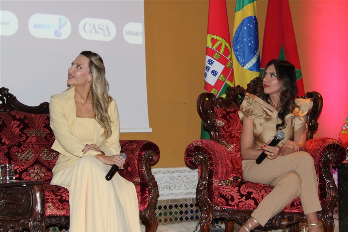 Suellen Simas, da Simas e Hütner Advocacia, e Sophia Martins