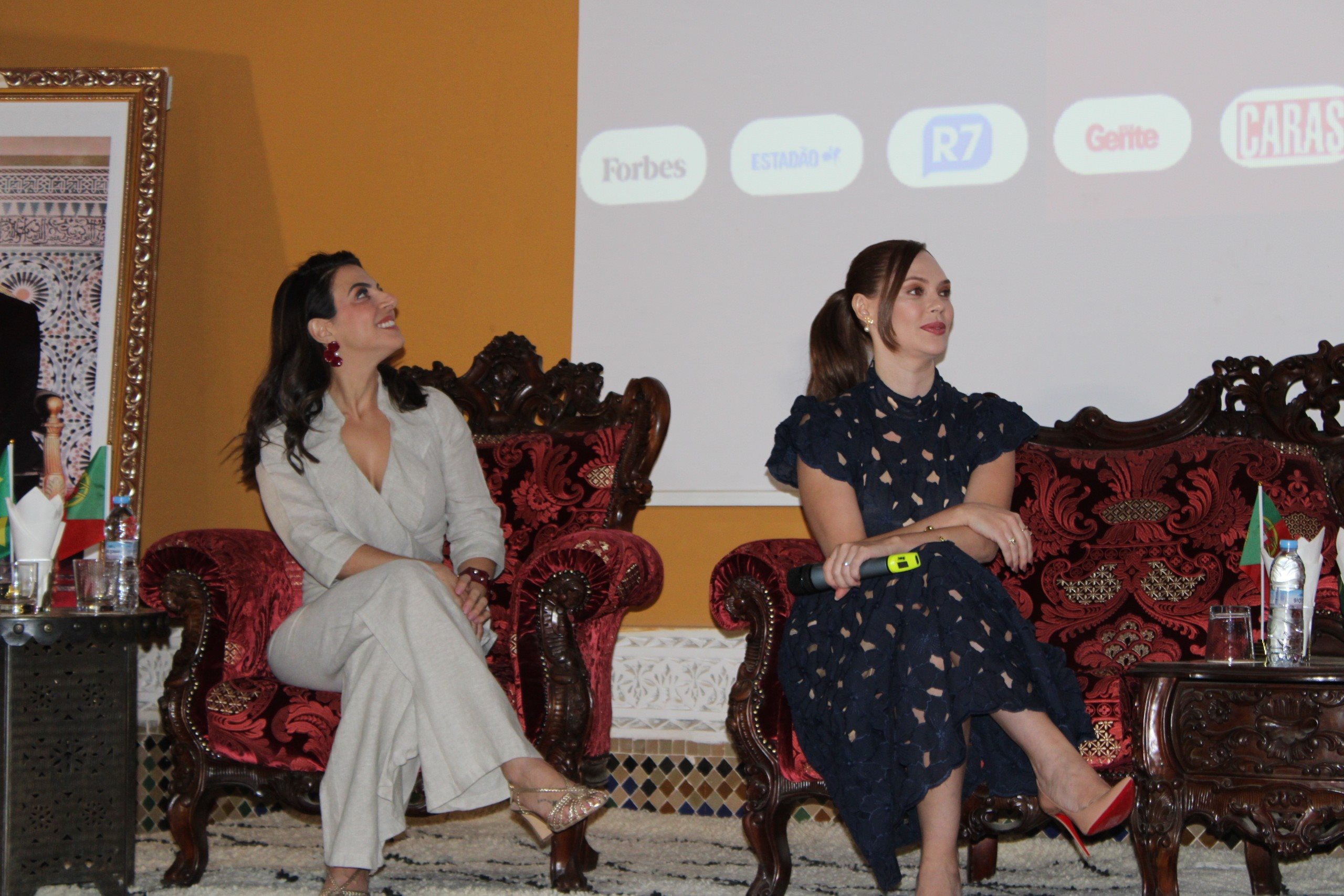 Mari Menezes, da Capital Concreto, e Renata Hütner, da Simas e Hütner Advocacia