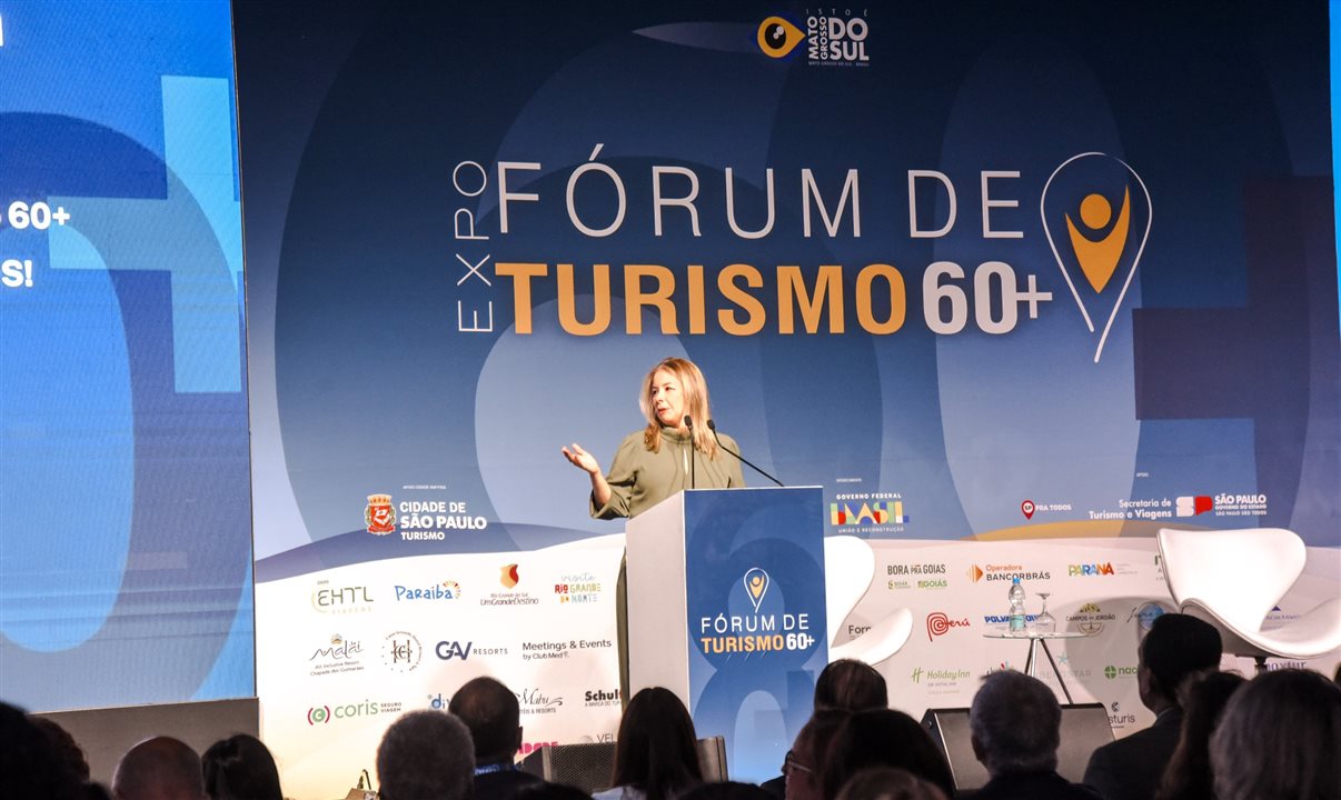 O Fórum de Turismo 60+ acontece hoje (26) na área de eventos do Holiday Inn Anhembi