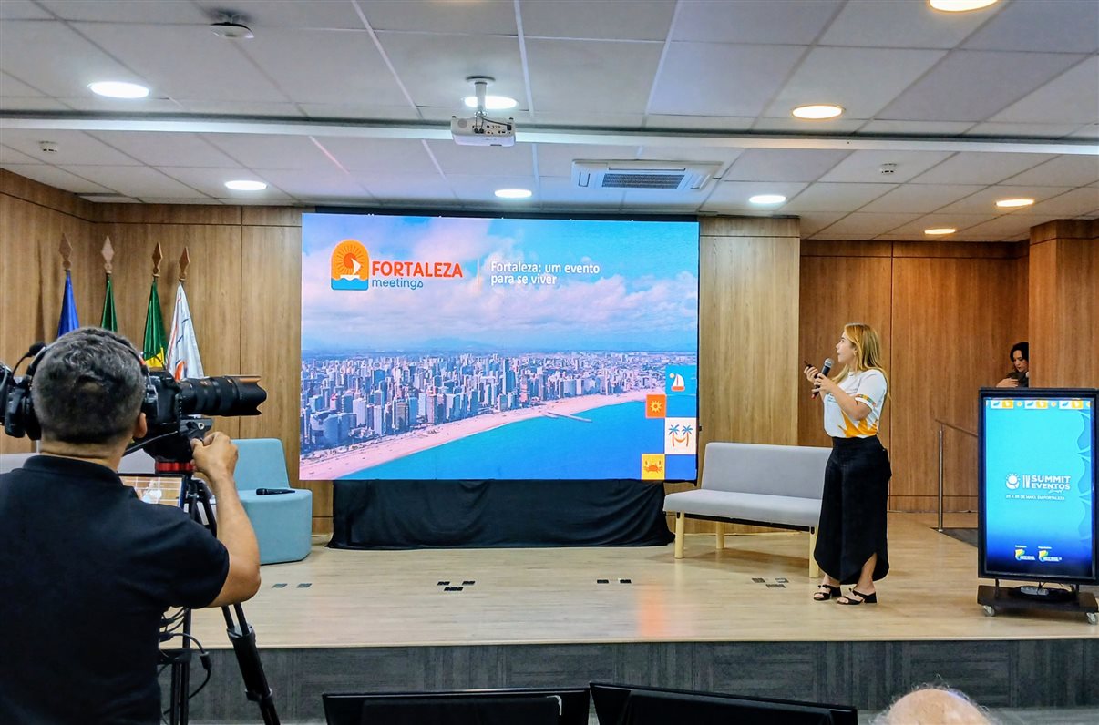 Denise Carrá, secretária de Turismo de Fortaleza