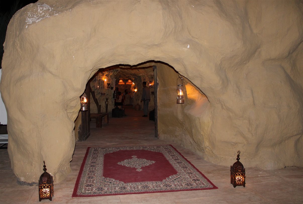 Detalhes da arquitetura do hotel