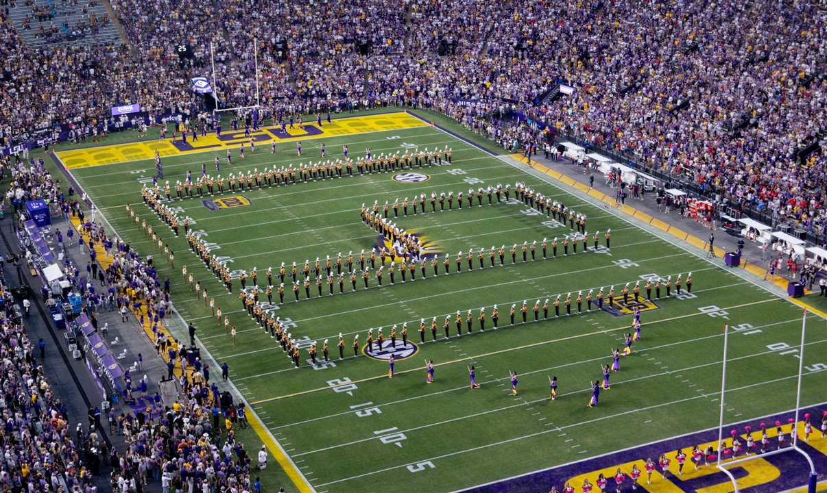 Baton Rouge abriga os famosos LSU Tigers