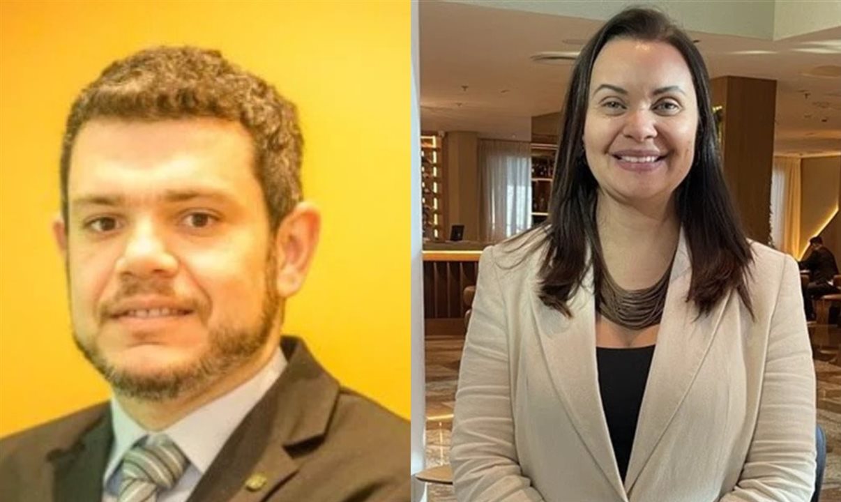 Juan Andrade e Jussara Janini
