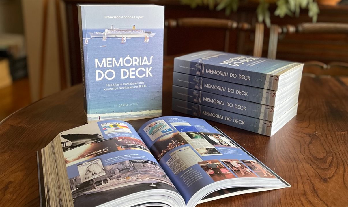 Livro traz 900 imagens dos cruzeiros no Brasil