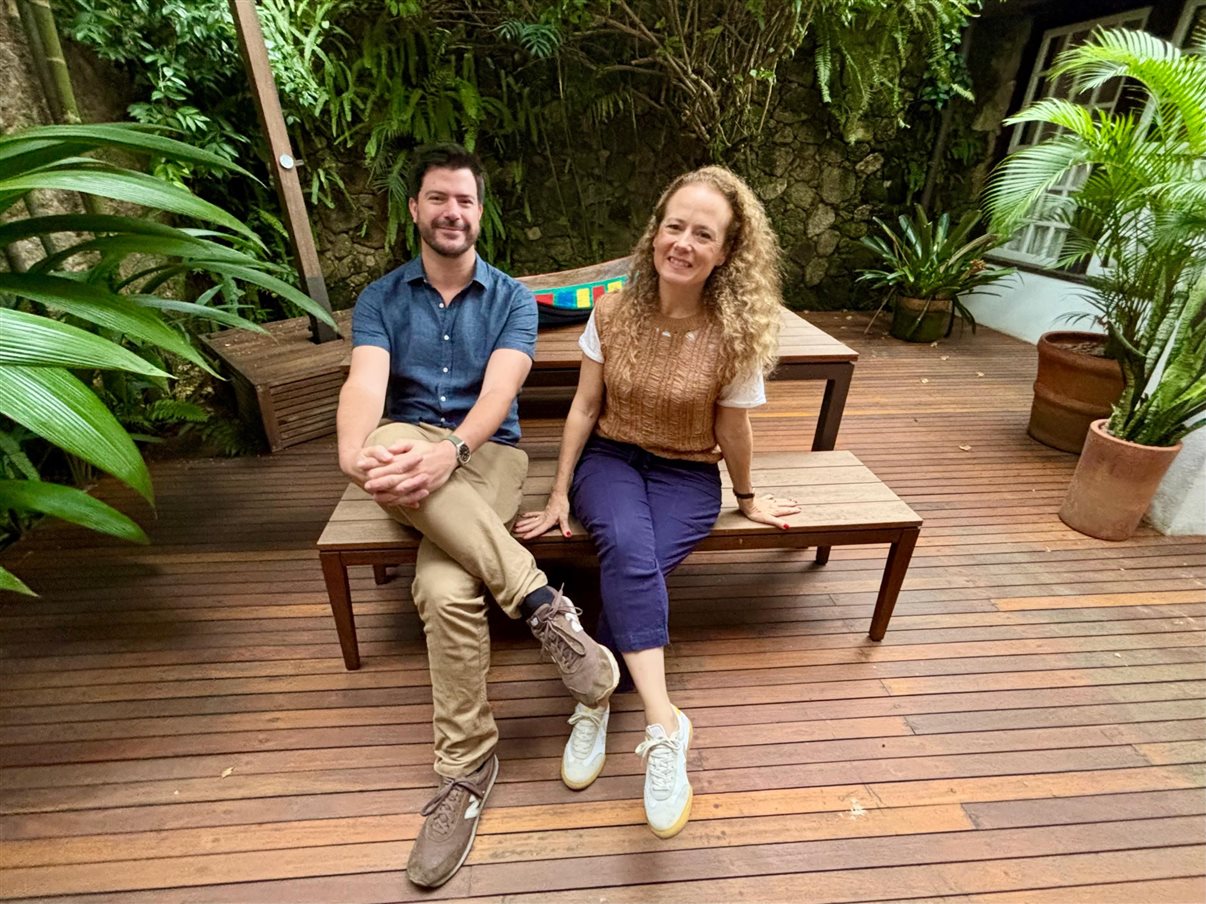 Participantes do 3º Encontro de ESG da BLTA no lounge da Pousada Literária