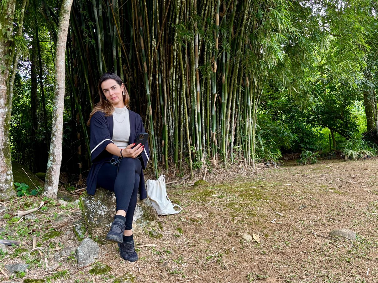 Cultivo de alface em estufa na Fazenda Bananal, a cerca de 20 minutos de Paraty (RJ)