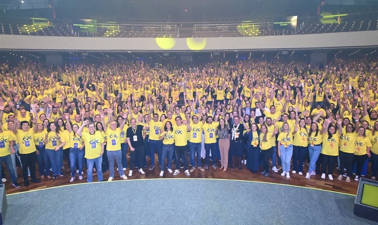Time da CVC na Convenção de Vendas 2025