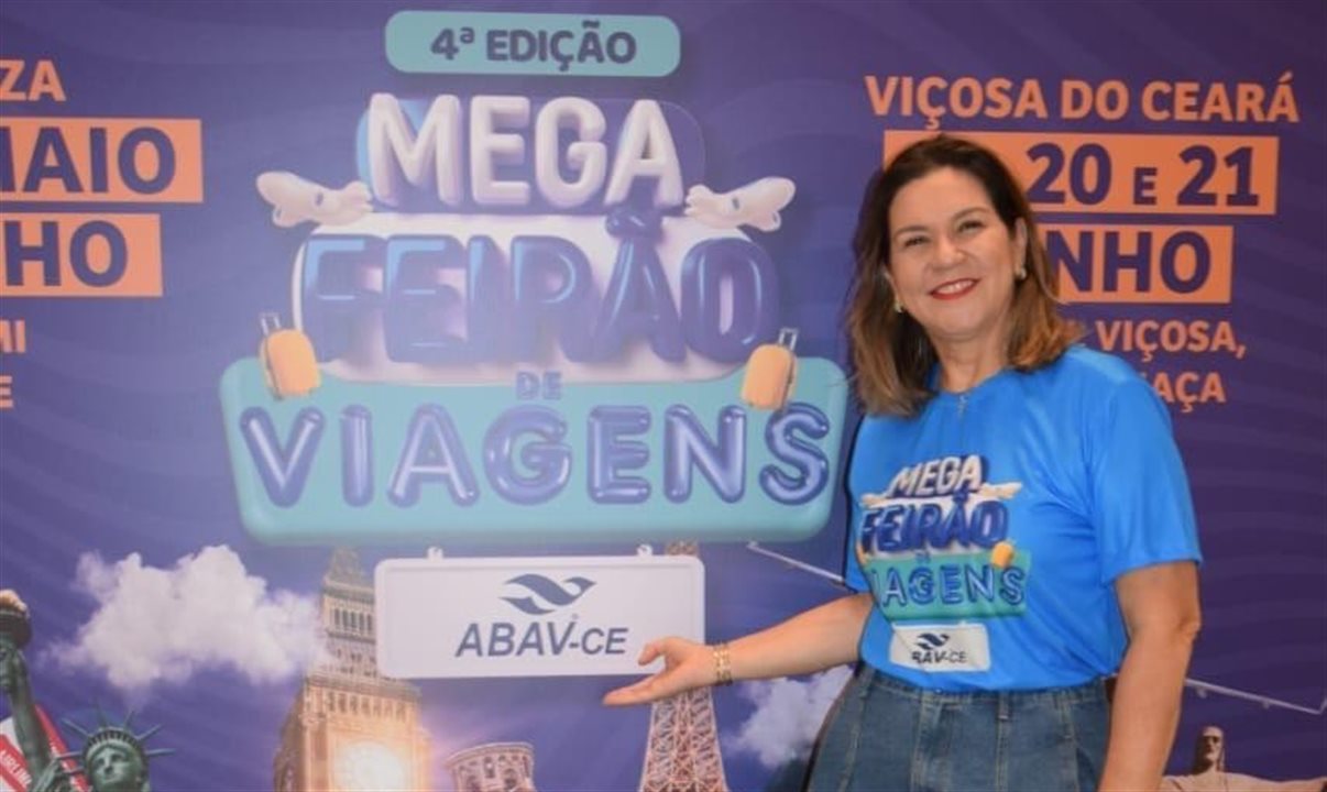 Márcia Pinheiro, presidente da Abav-CE