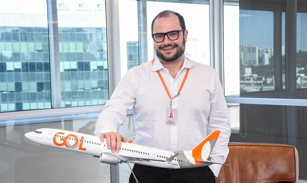 Mateus Pongeluppi, vice-presidente comercial da Gol