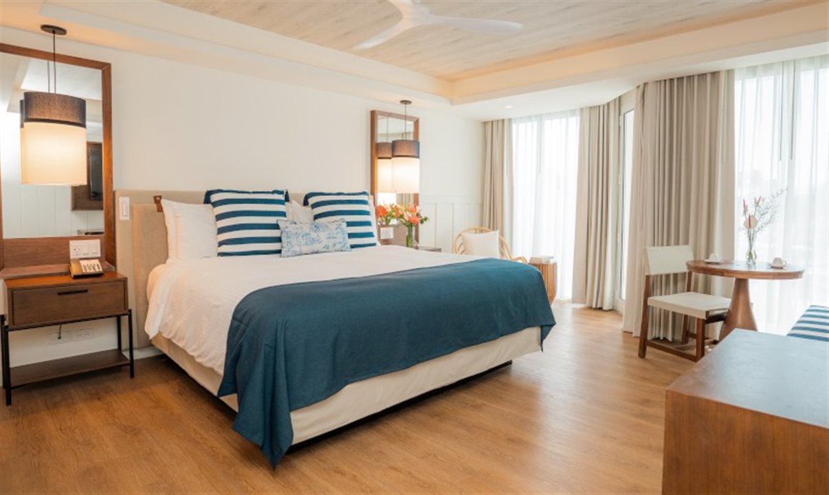Resort conta com 355 quartos com inspiração caribenha