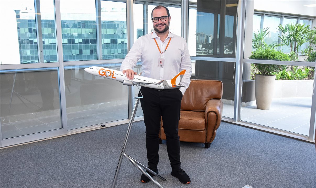 Mateus Pongeluppi, vice-presidente comercial da Gol