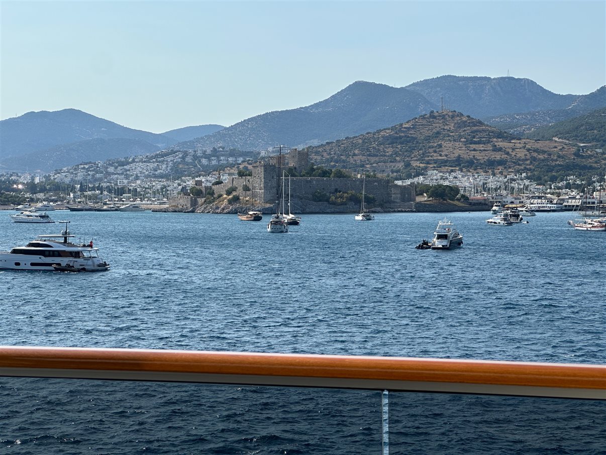Bodrum vista do Explora I