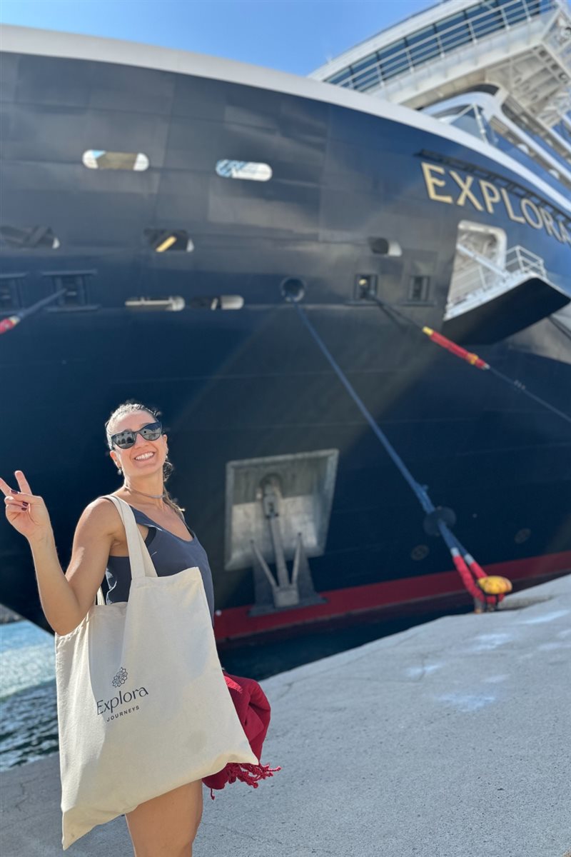 Mafê Trentin, Marketing e PR Lead da Explora Journeys para o Brasil