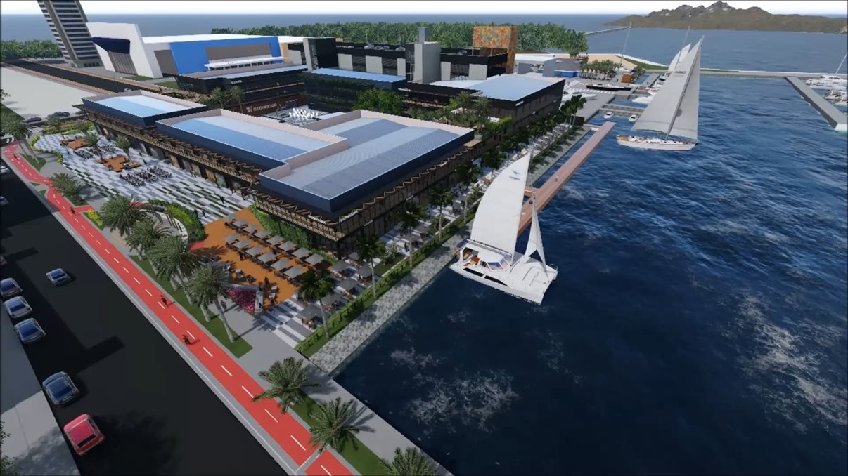 Projeto do Boulevard Marina Itajaí