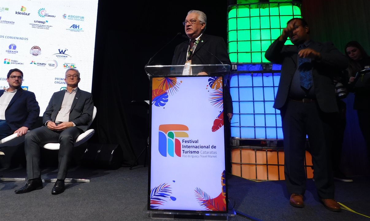Paulo Angeli, idealizador do Festival das Cataratas
