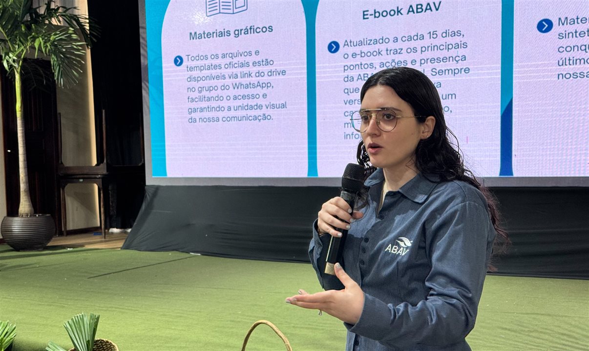 Izabela Medeiros, coordenadora de Comunicação da Abav Nacional