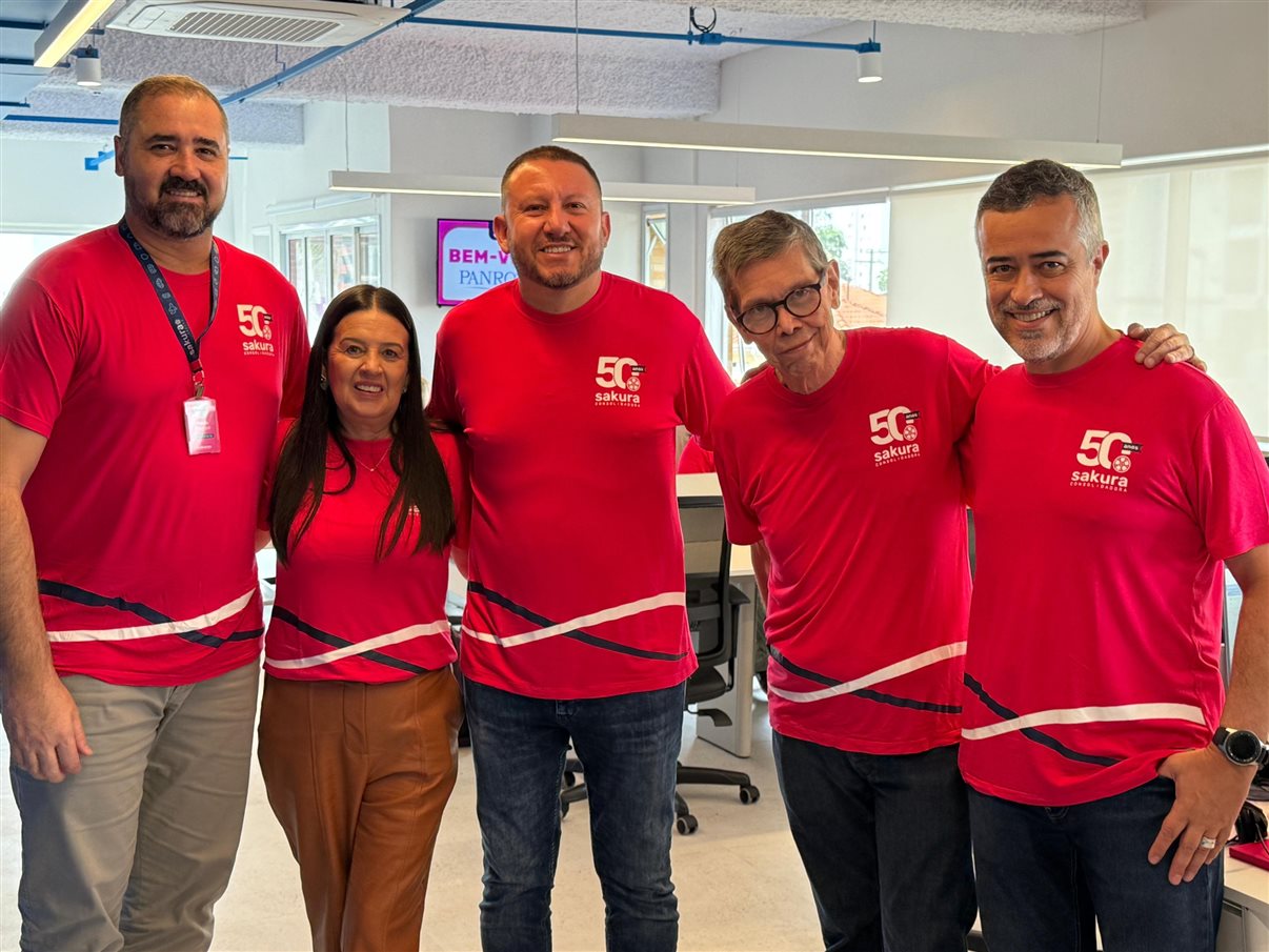 Luis Carlos Vargas, Wagner e Cássio na nova cobertura da Sakura