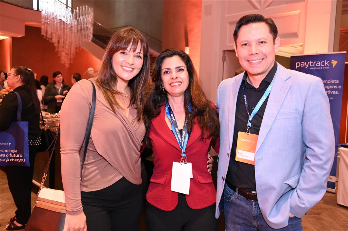 Olinda Ramos, da Mo. Ramos, Viviane Amadei, da BWH Hotels, e Erika Fuchs,  da Centria