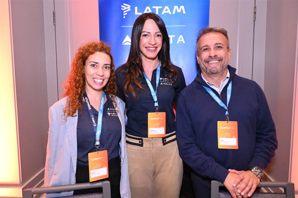 Olinda Ramos, da Mo. Ramos, Viviane Amadei, da BWH Hotels, e Erika Fuchs,  da Centria