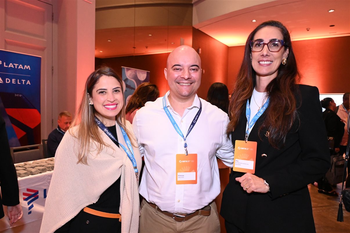Olinda Ramos, da Mo. Ramos, Viviane Amadei, da BWH Hotels, e Erika Fuchs,  da Centria
