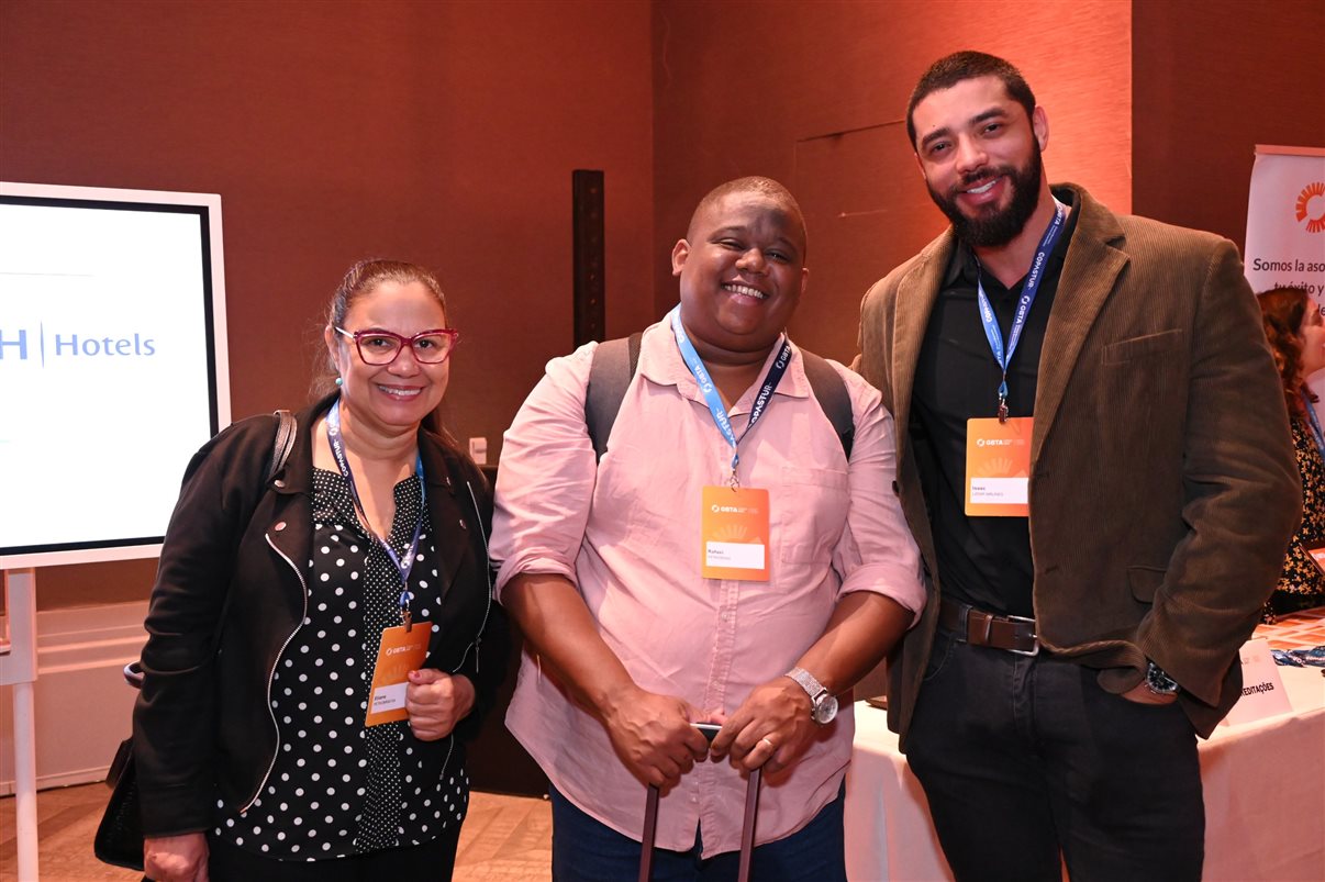 Olinda Ramos, da Mo. Ramos, Viviane Amadei, da BWH Hotels, e Erika Fuchs,  da Centria