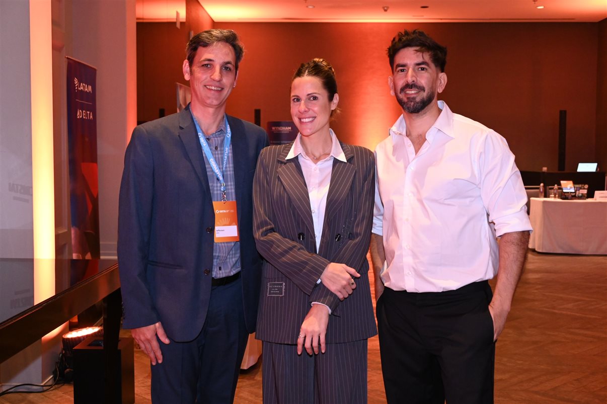 Olinda Ramos, da Mo. Ramos, Viviane Amadei, da BWH Hotels, e Erika Fuchs,  da Centria