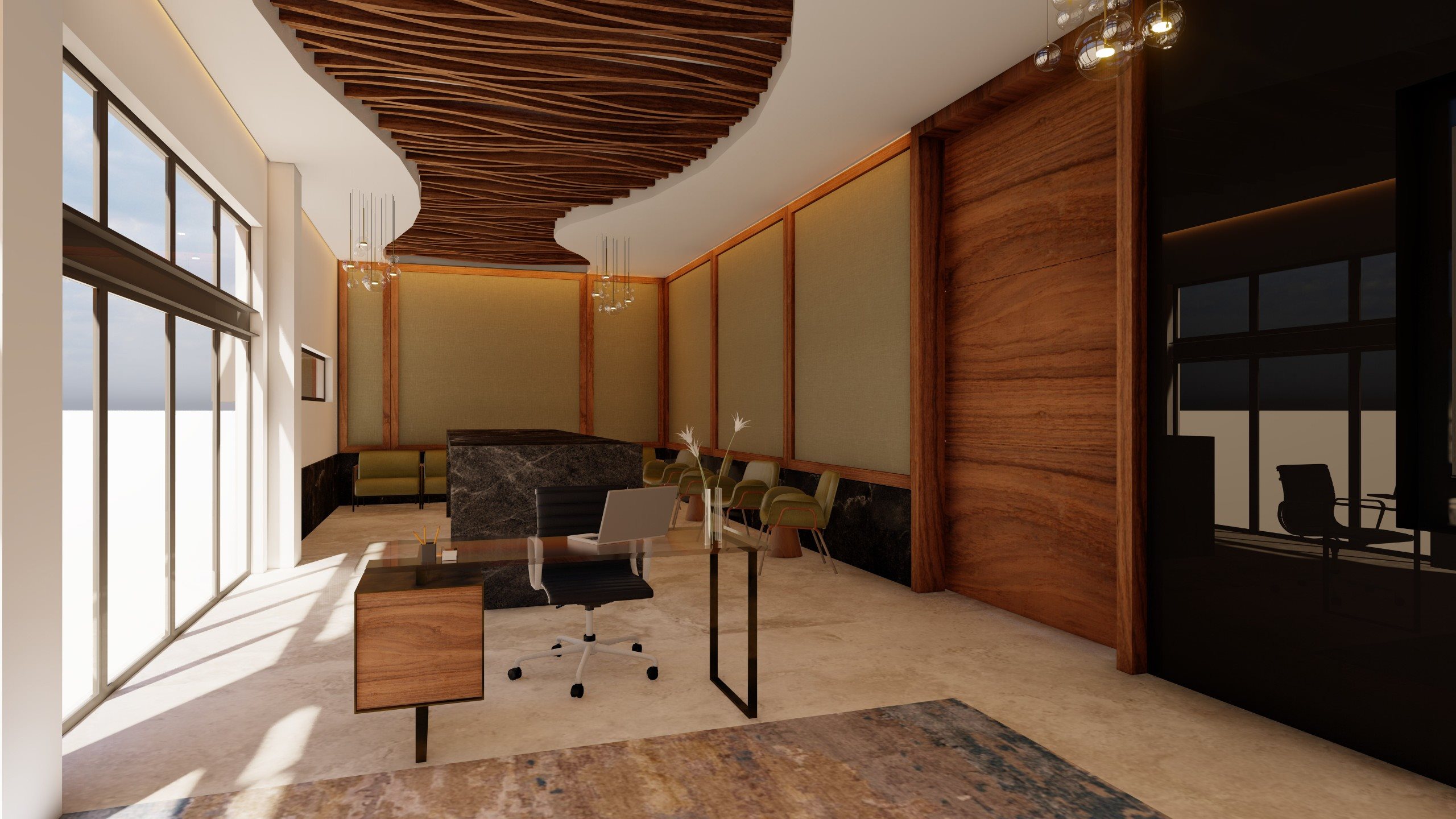 Mais uma imabem do lobby do Ballroom