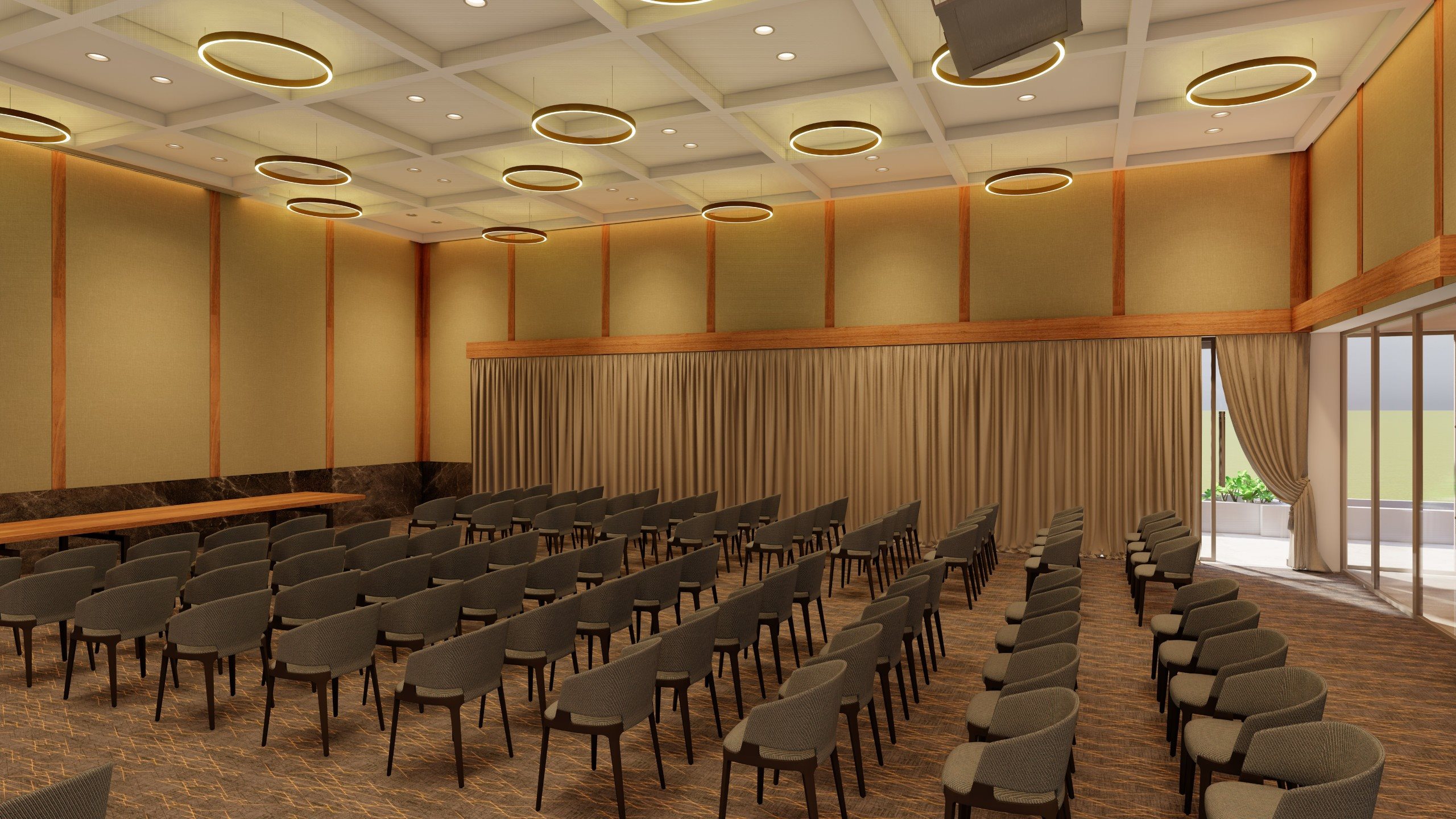Futuro Ballroom para eventos corporativos