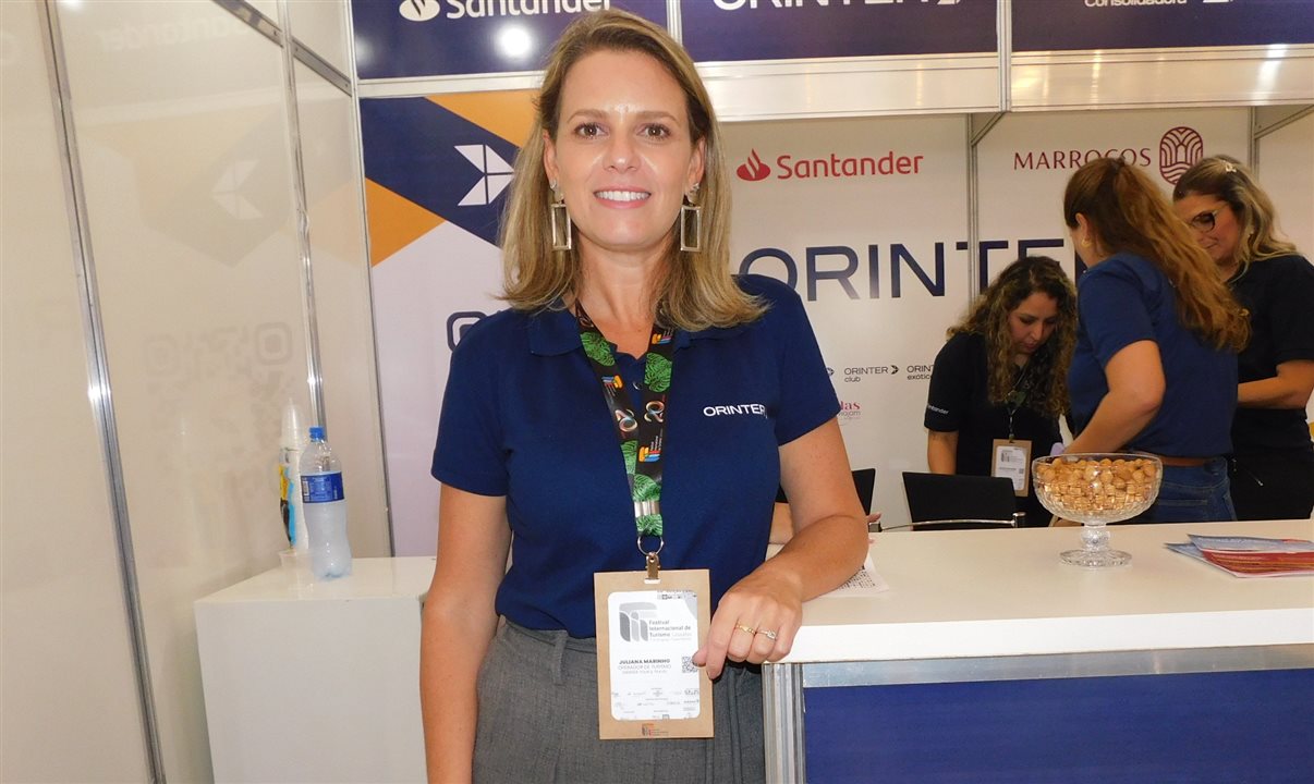 Juliana Marinho, gerente da filial de Curitiba da Orinter