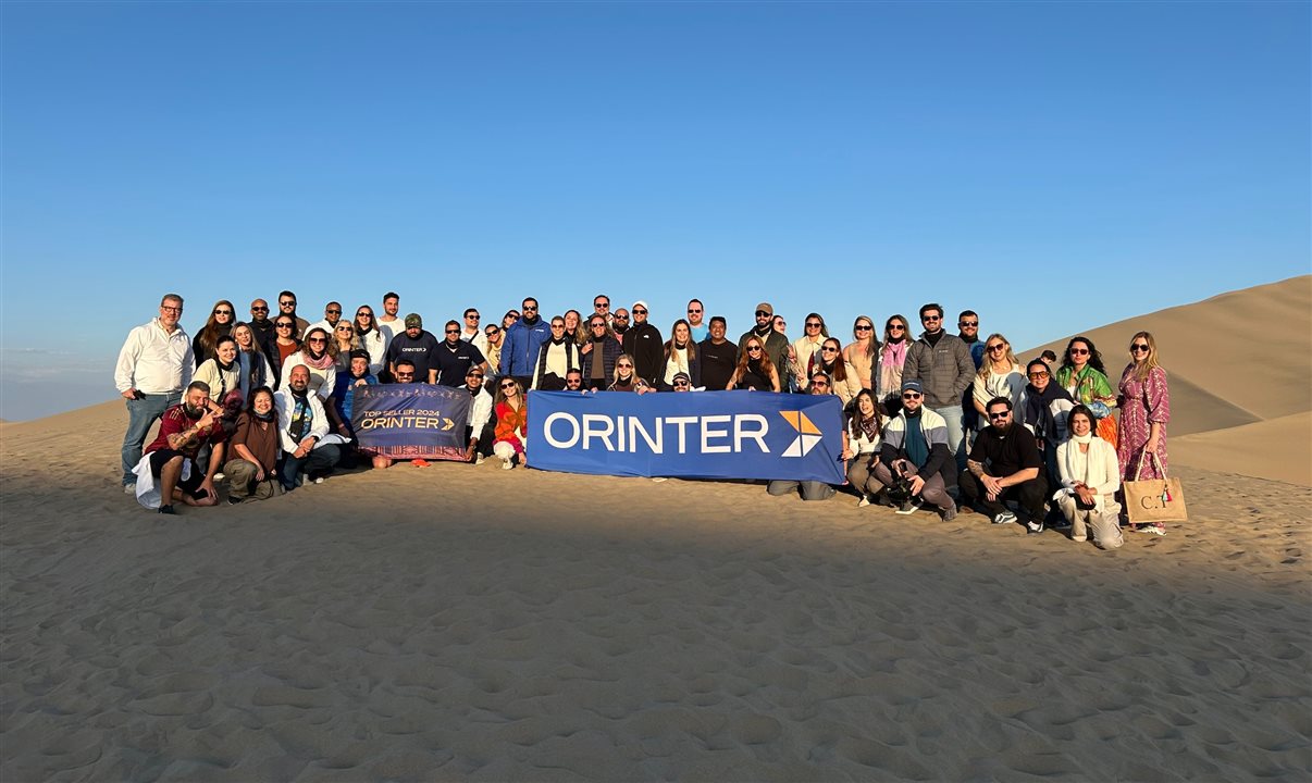 Top Sellers da Orinter em meio ao deserto\n\n