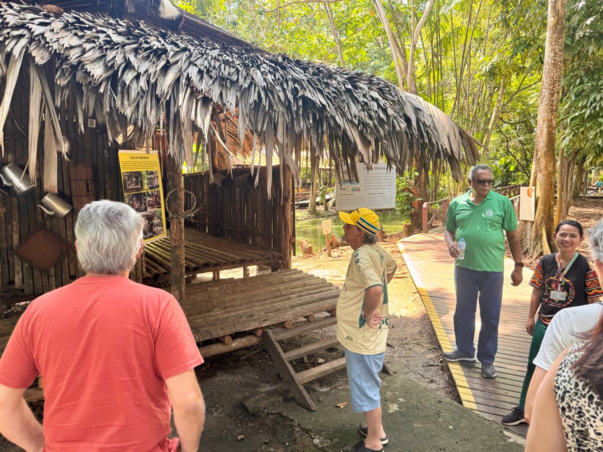 Comitiva da Abav Nacional na Fortaleza de São José de Macapá