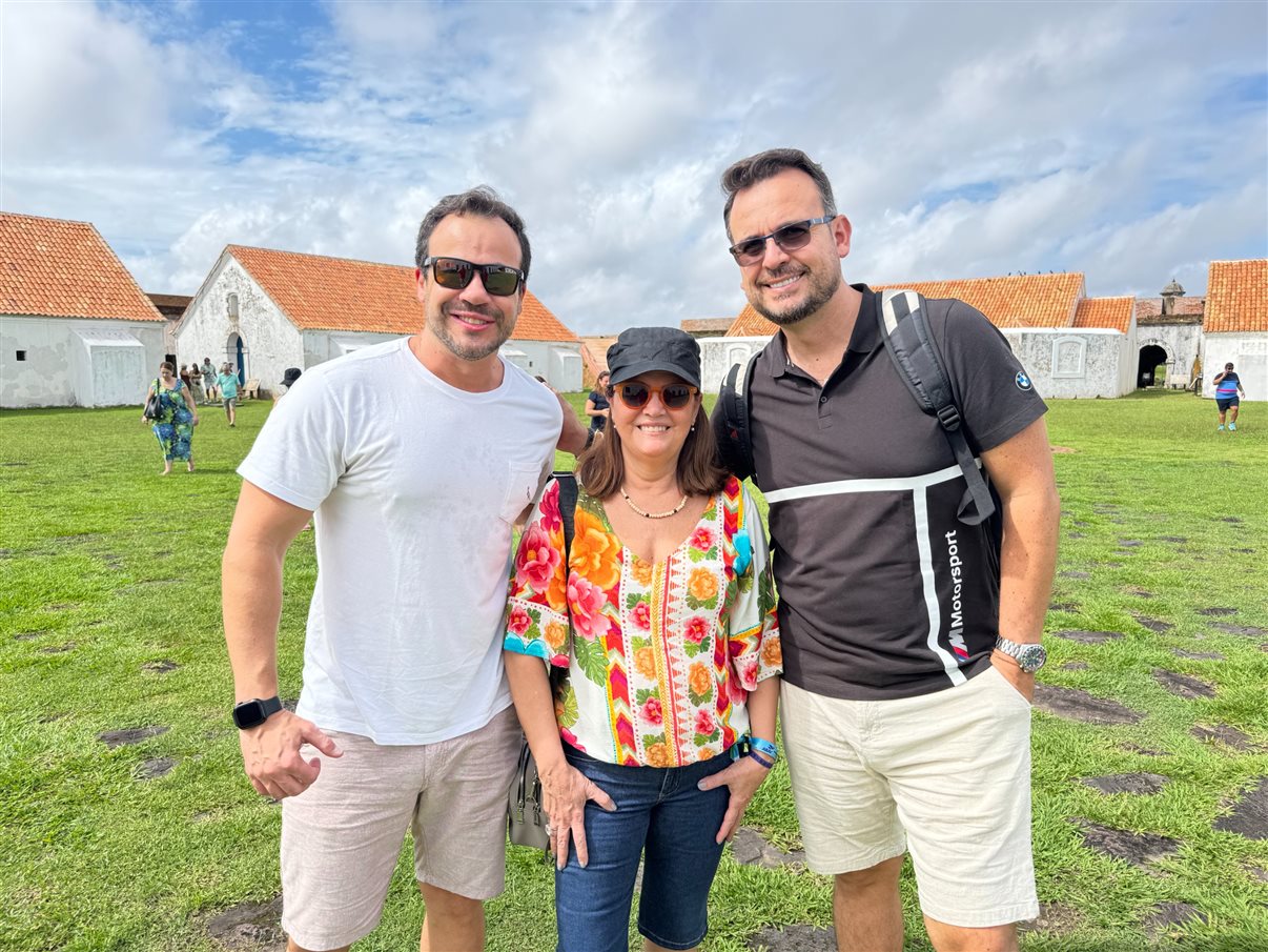 Comitiva da Abav Nacional na Fortaleza de São José de Macapá