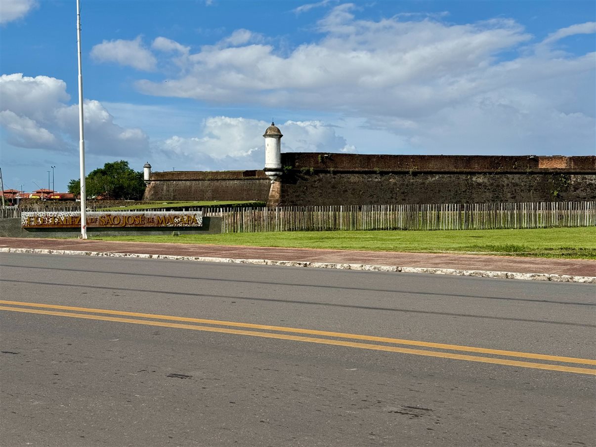 Comitiva da Abav Nacional na Fortaleza de São José de Macapá