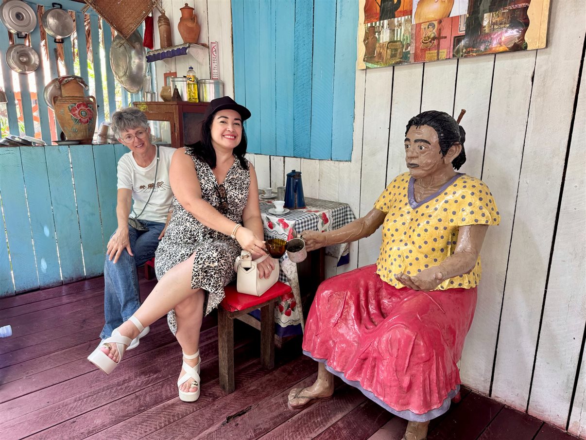 Comitiva da Abav Nacional na Fortaleza de São José de Macapá