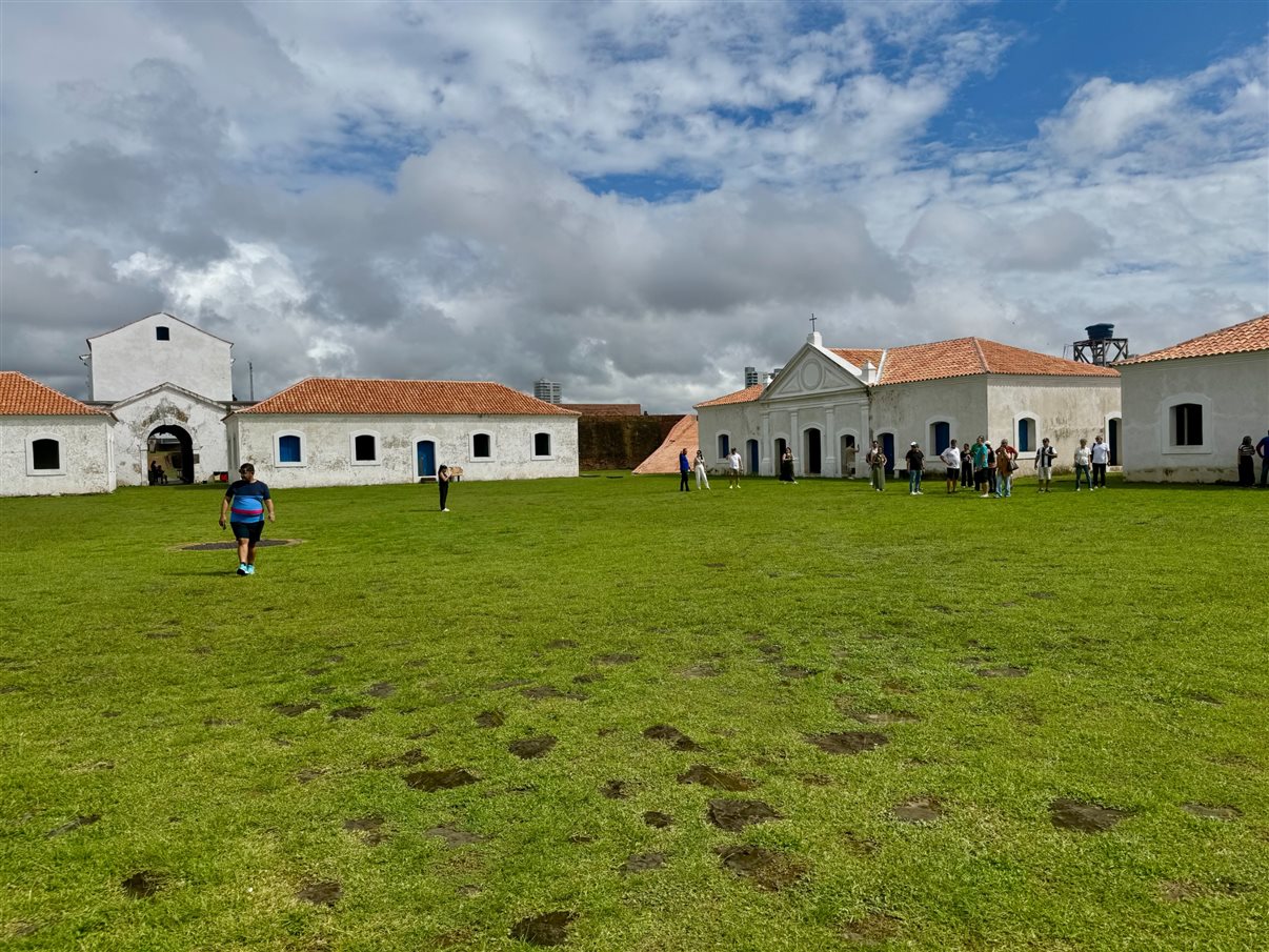 Comitiva da Abav Nacional na Fortaleza de São José de Macapá