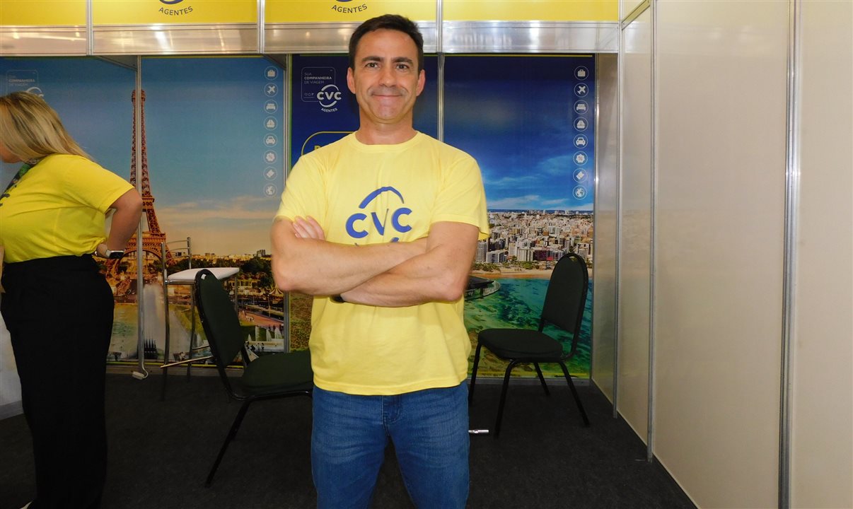 Rogerio Mendes, diretor do canal Multimarcas da CVC Viagens