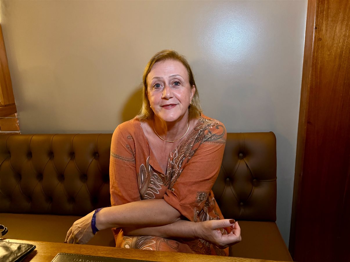 Hoje rolou brinde para comemorar a viagem da comitiva da Abav Nacional