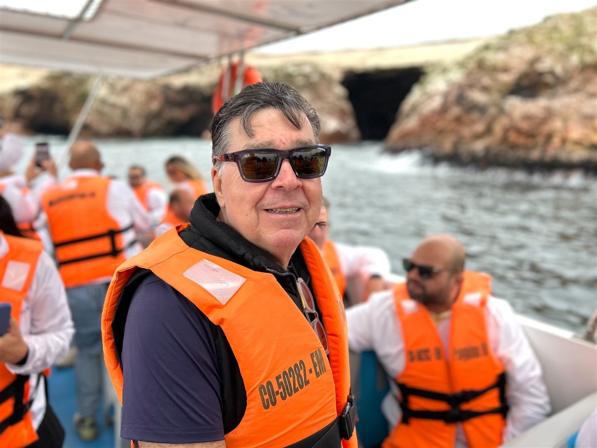 Anderson Muniz (World 360), Paulo Fraga (Mood Travel) e Braulio Barros (Multi Travel)