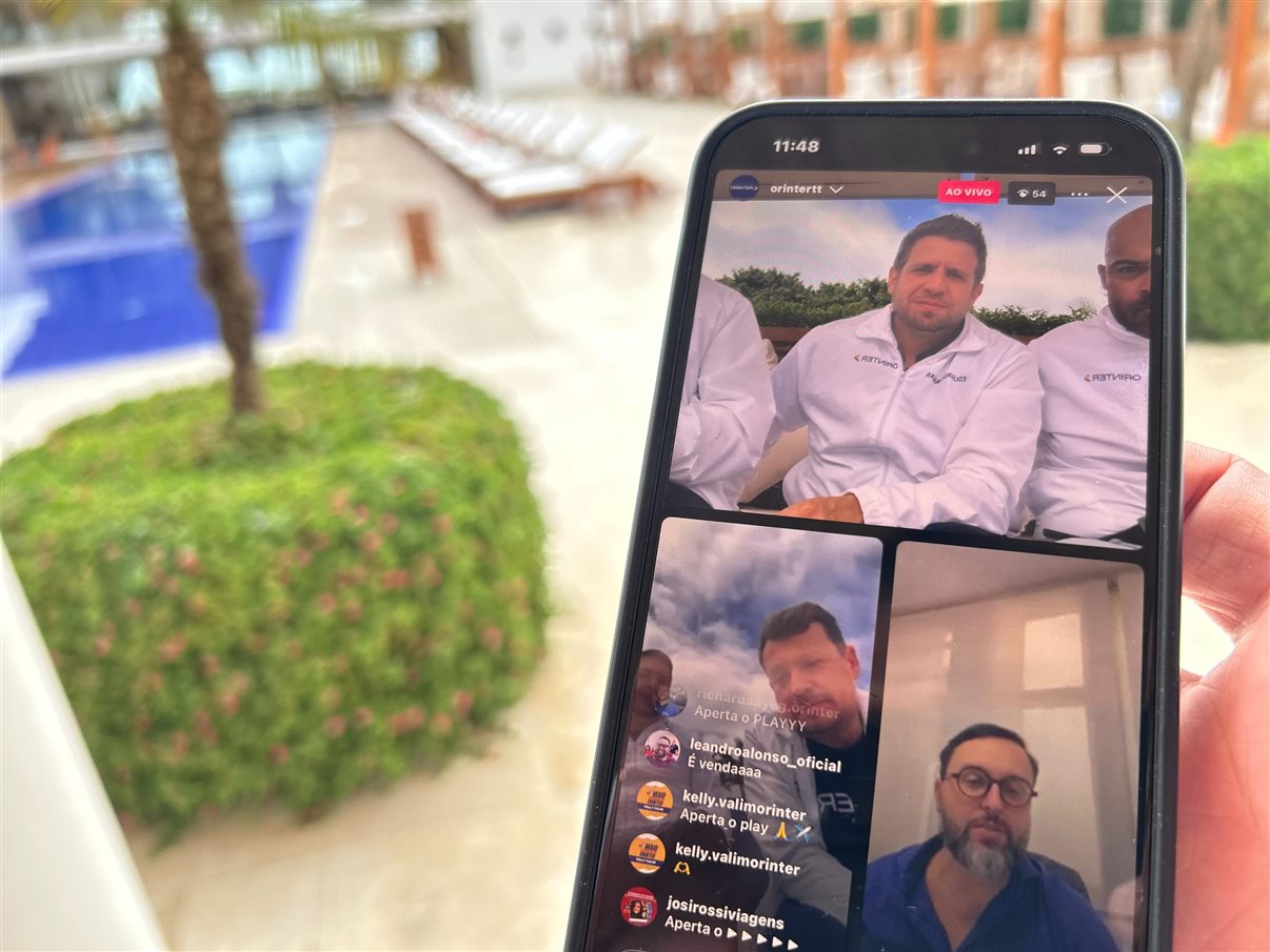 Anderson Muniz (World 360), Paulo Fraga (Mood Travel) e Braulio Barros (Multi Travel)