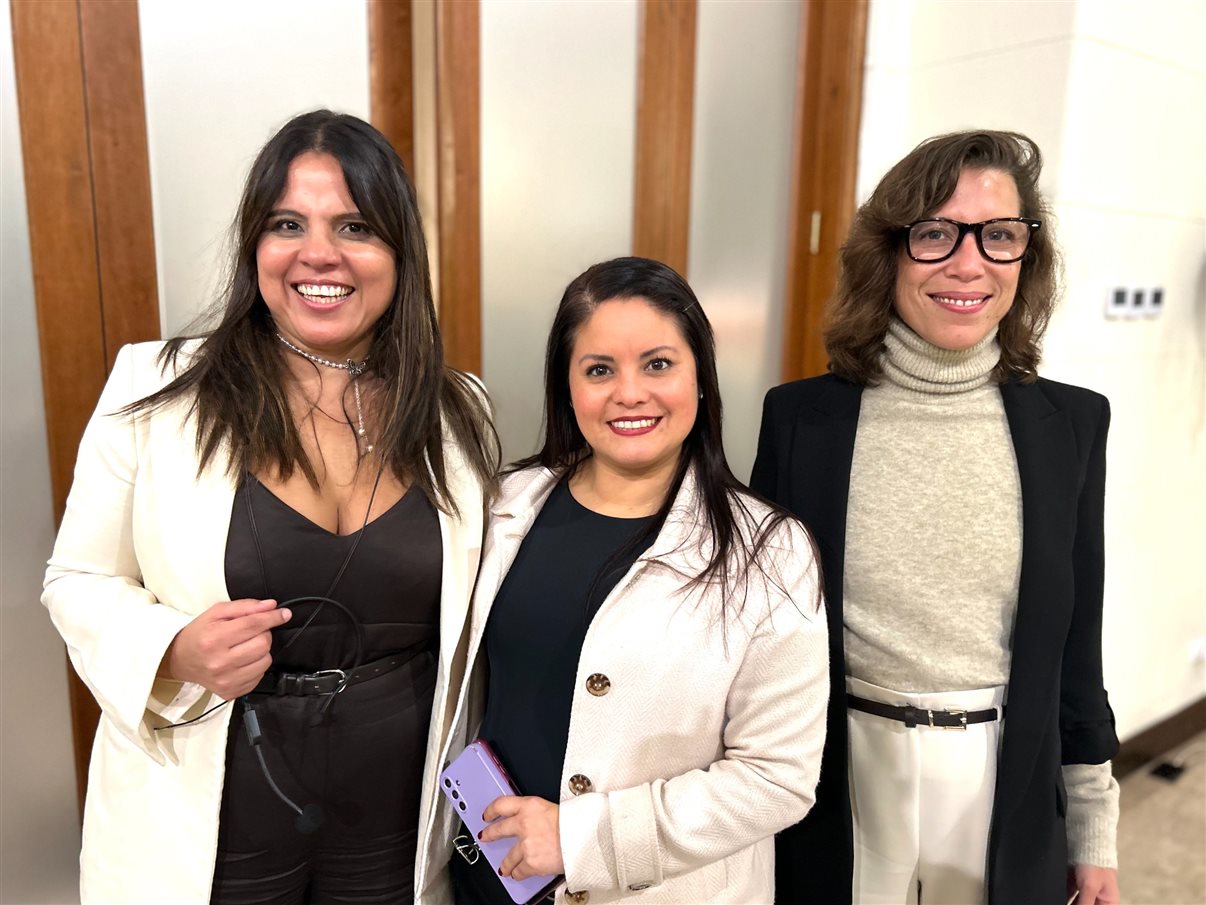 Angie Arias, Crystal Garcia e Fiorella Lopez de Castilla (Country Club Lima Hotel)