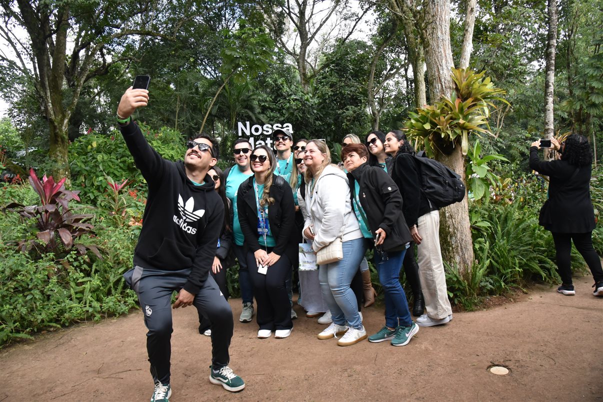 Narcizo Santos, da Promotur, e Luis Yamamoto, da Fronteira Ásia Turismo