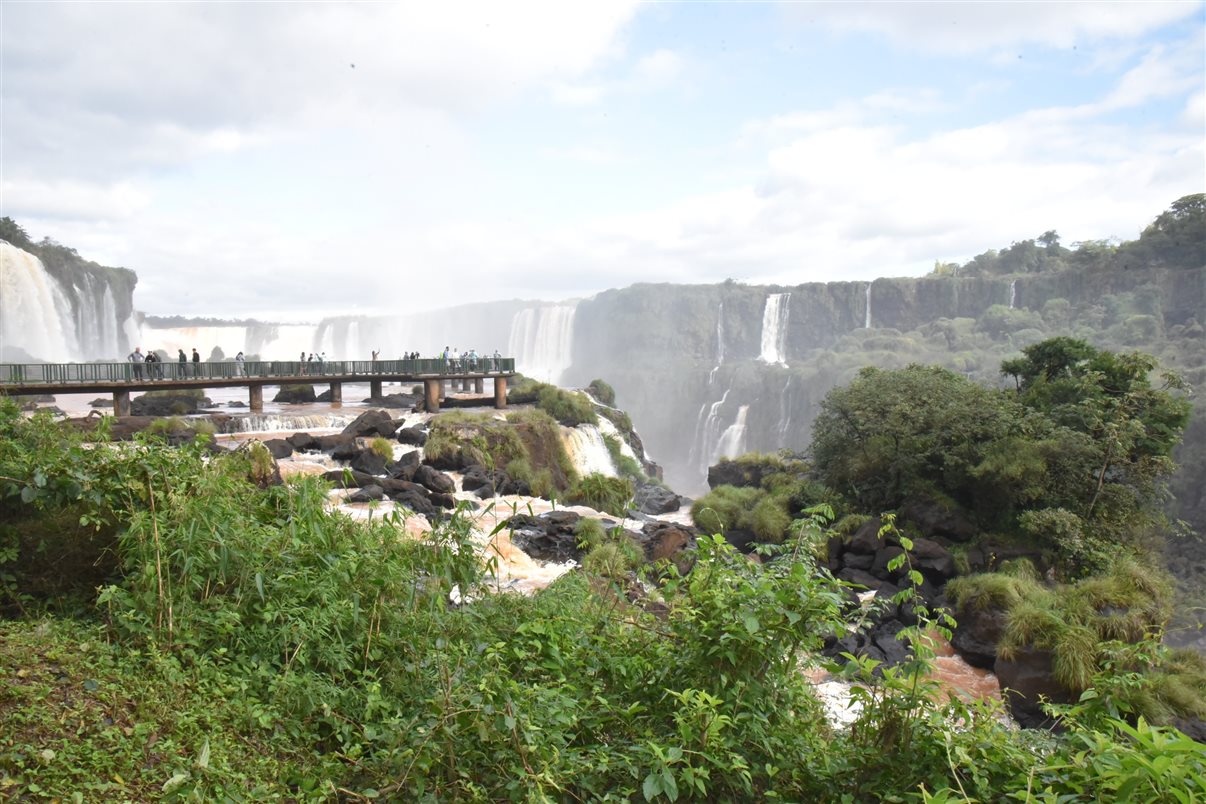 Segundo passeio do dia foi para as Cataratas do Iguaçu