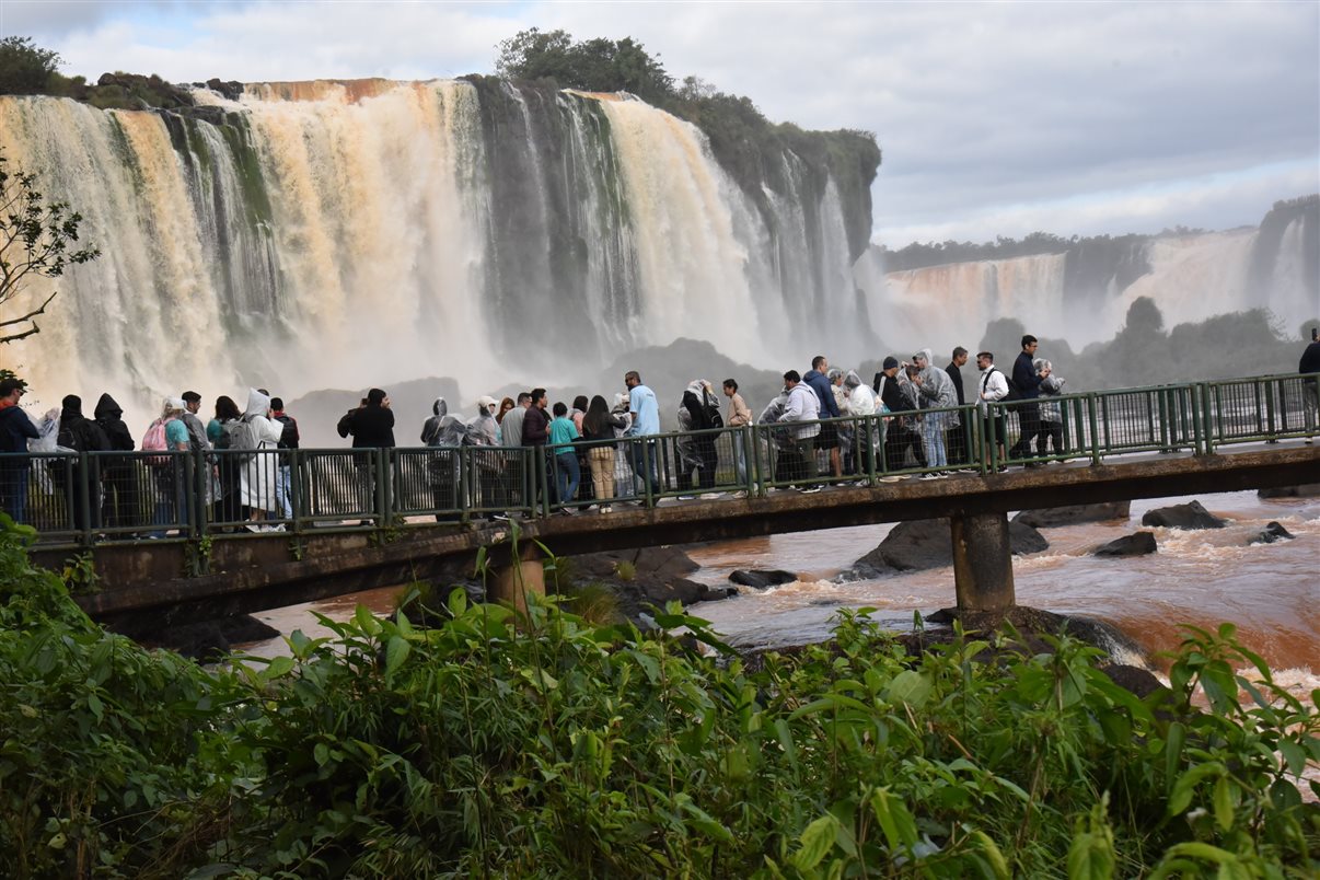 Segundo passeio do dia foi para as Cataratas do Iguaçu