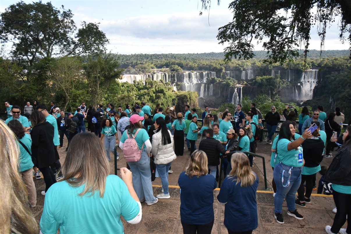 Segundo passeio do dia foi para as Cataratas do Iguaçu