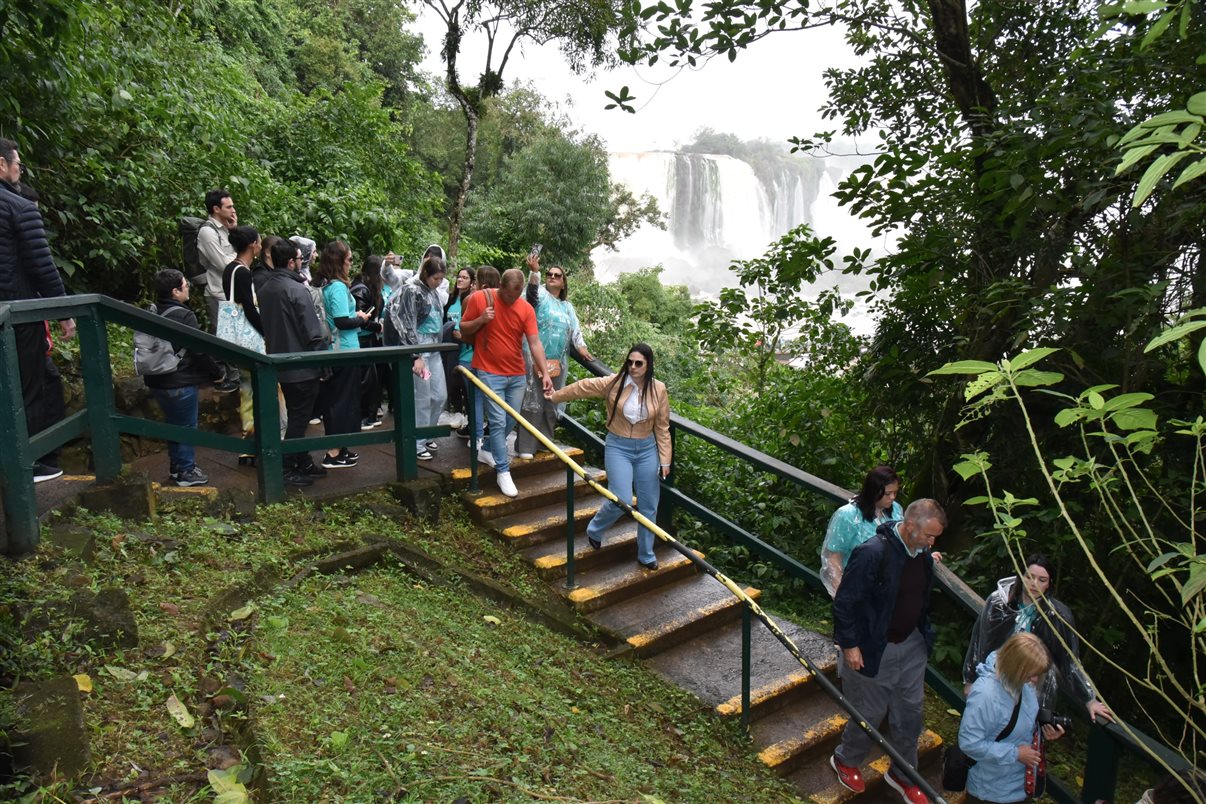 Segundo passeio do dia foi para as Cataratas do Iguaçu