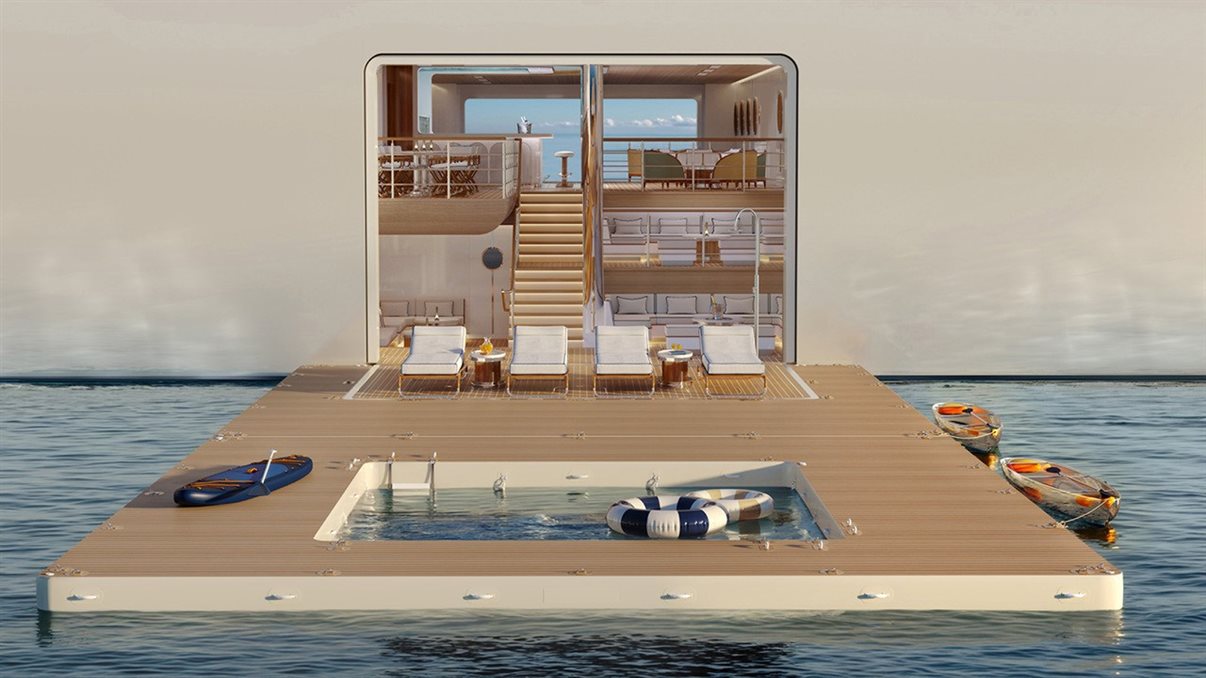 O Four Seasons I é o iate inaugural da marca e promete redefinir o conceito de viagens marítimas de alto padrão