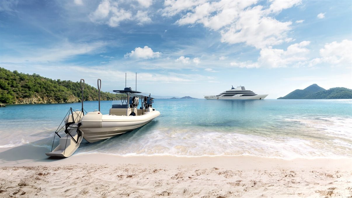 O Four Seasons I é o iate inaugural da marca e promete redefinir o conceito de viagens marítimas de alto padrão